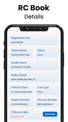 RTO Vehicle Information android App screenshot 4